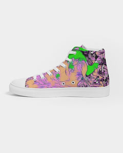 KuyaBruno | Kuya - When Nature Calls | Women's Hightop Canvas Shoe